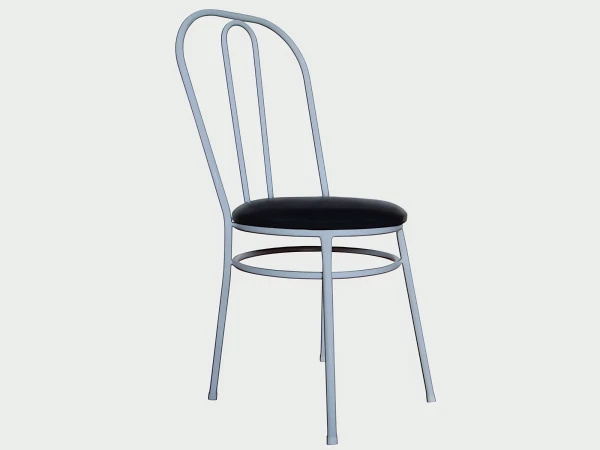 Cadeira estofada para refeitório