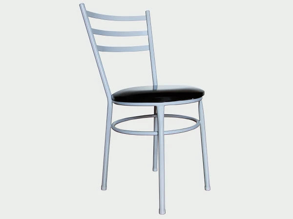 Cadeira estofada para refeitório 
